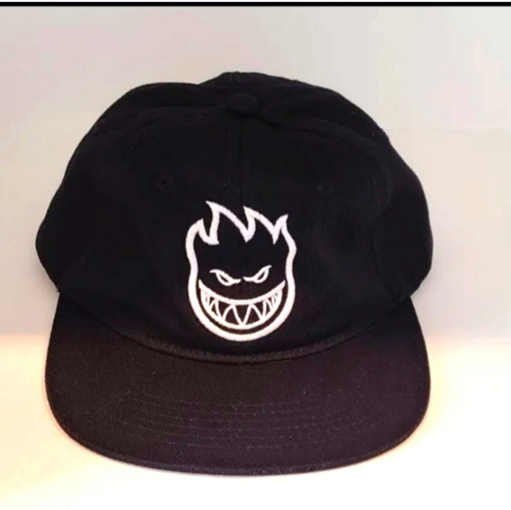 Spitfire Black Strap back Hat